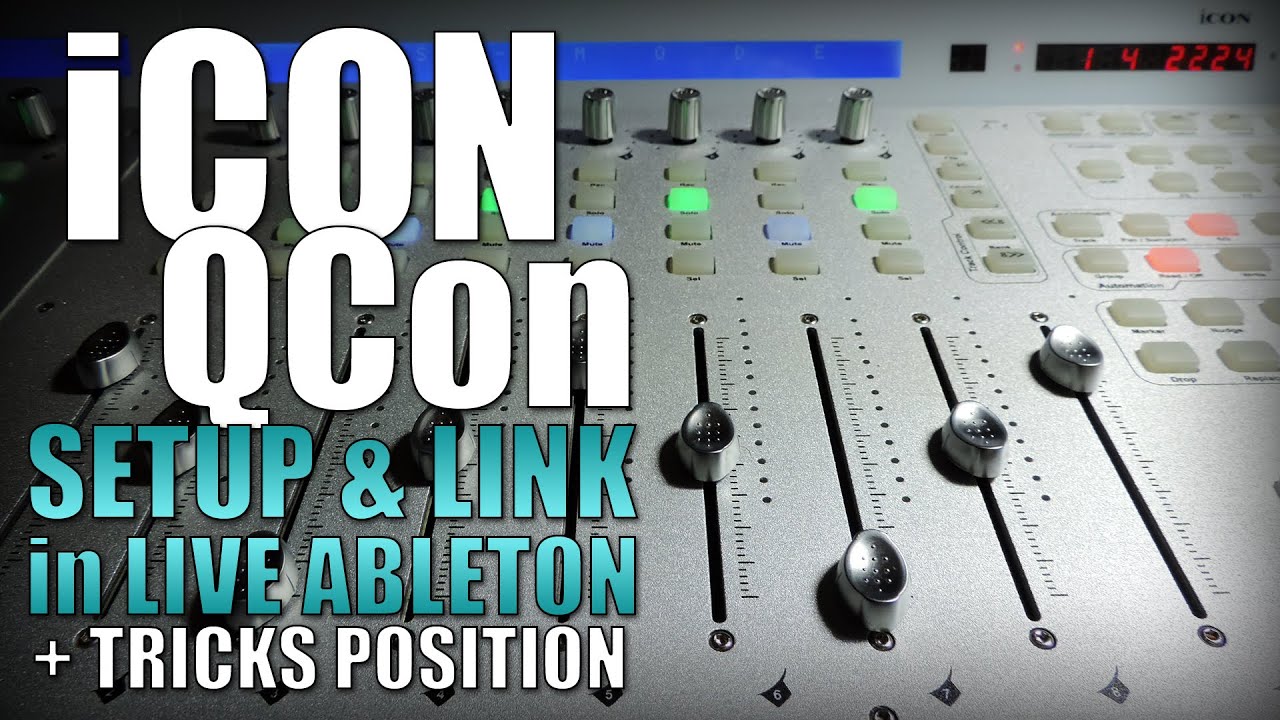 iCon QCon Pro / QCon Ex installation et linkage dans Ableton Live : Tuto FR