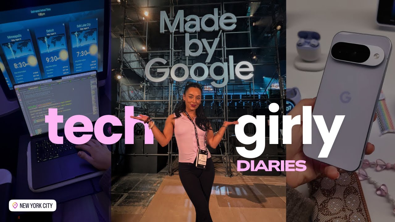 Tech Girly Diaries: a BIG update, NYC Trip + Cozy Gaming Corner?! 🗽📱🎀 EP4