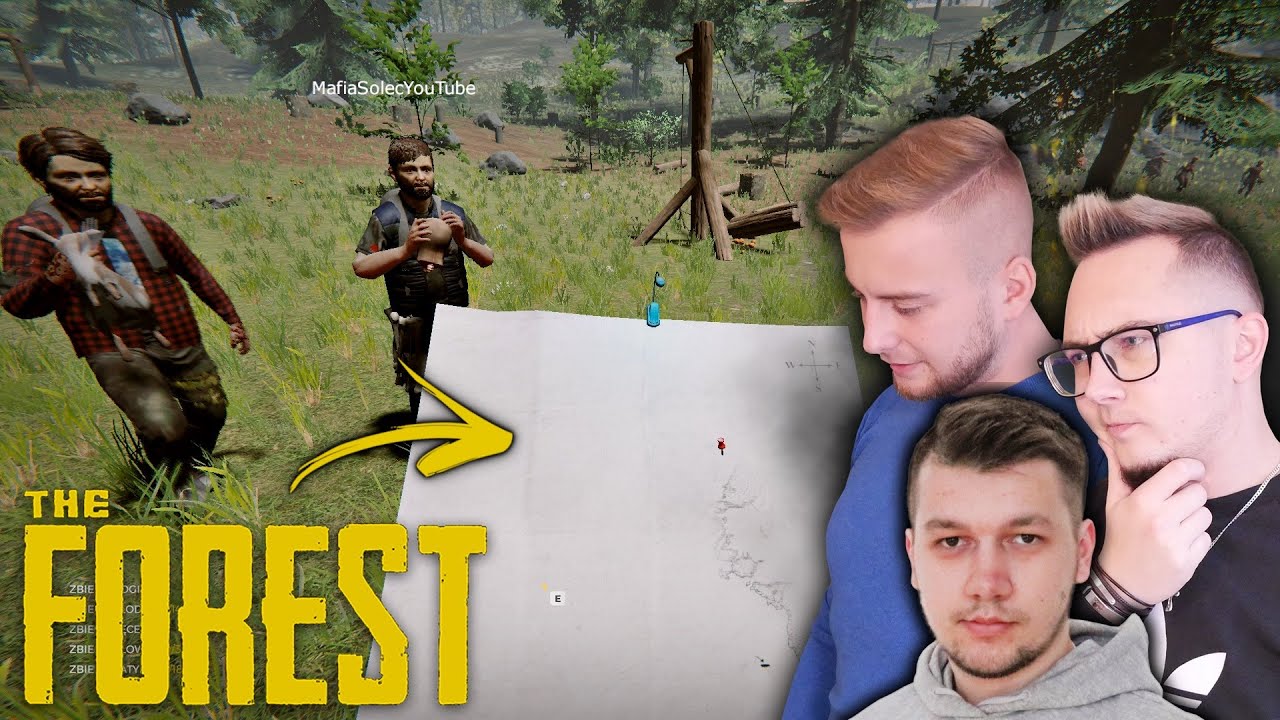 THE FOREST #17 ⚔️ MAMY MAPĘ 😱 WYPRAWA W NIEZNANE [NOWA JASKINIA] 🔥 MafiaSolecTeam