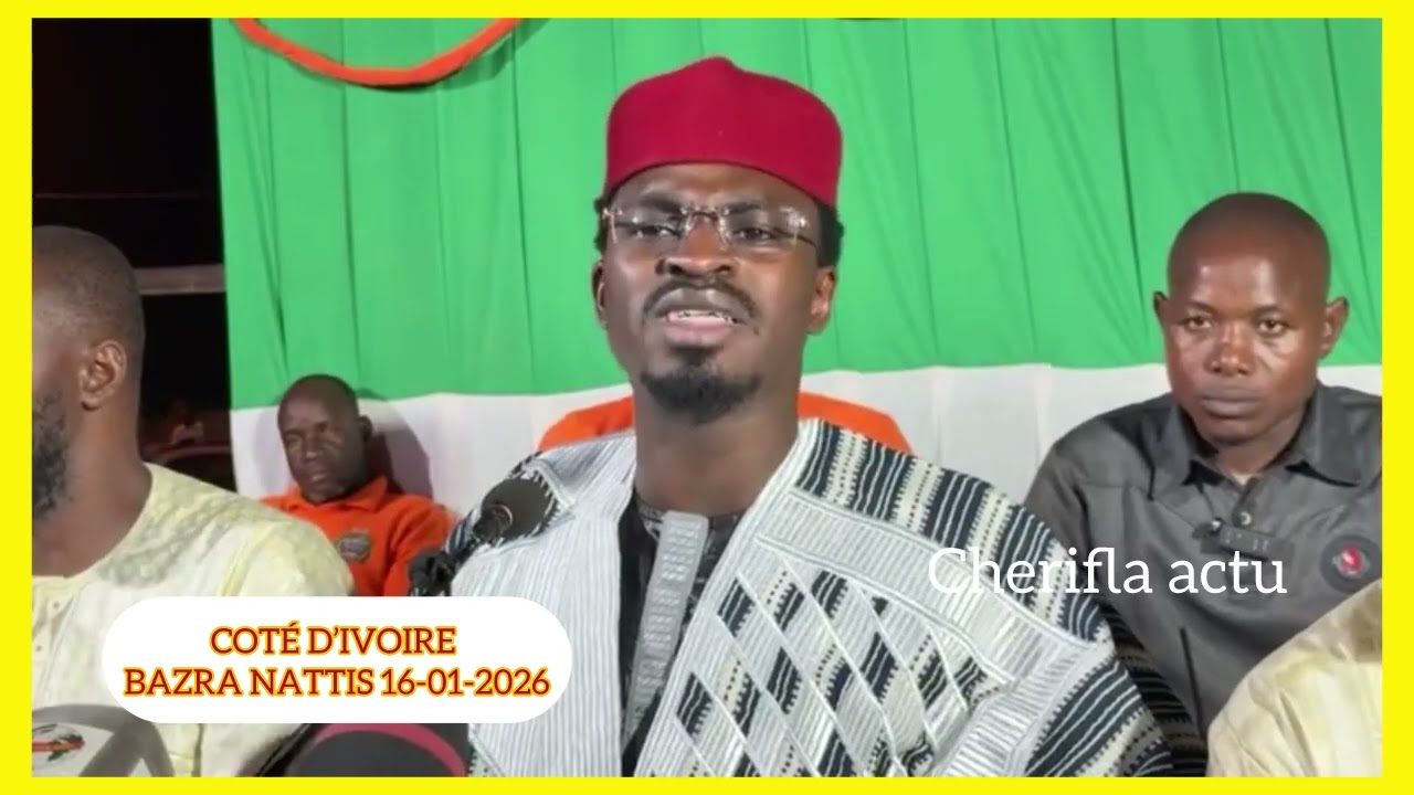 CHÉRIF IBA HAIDARA DGP EN COTÉ D’IVOIRE BAZRA NATTIS 16-01-2026