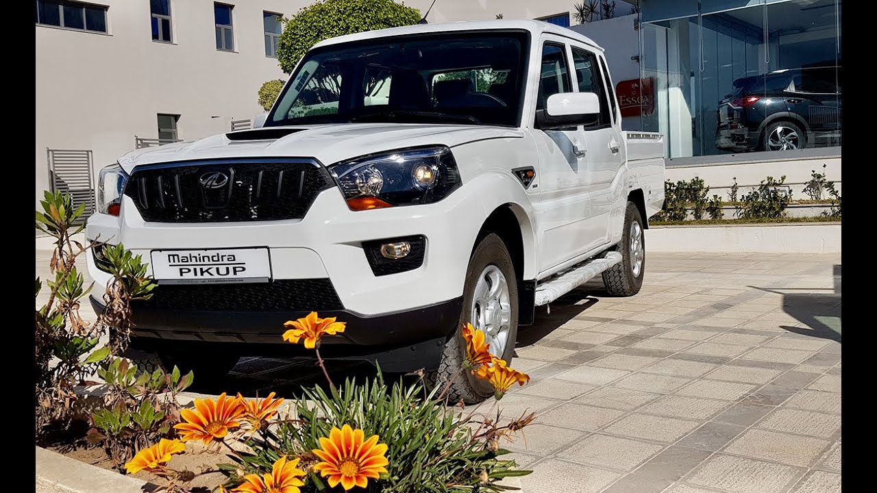TUNISIE AUTO 2021: Mahindra Pick Up SC 4x2 DC 140 ch Diesel disponible à Mahindra Tunisie ETS ZOUARI