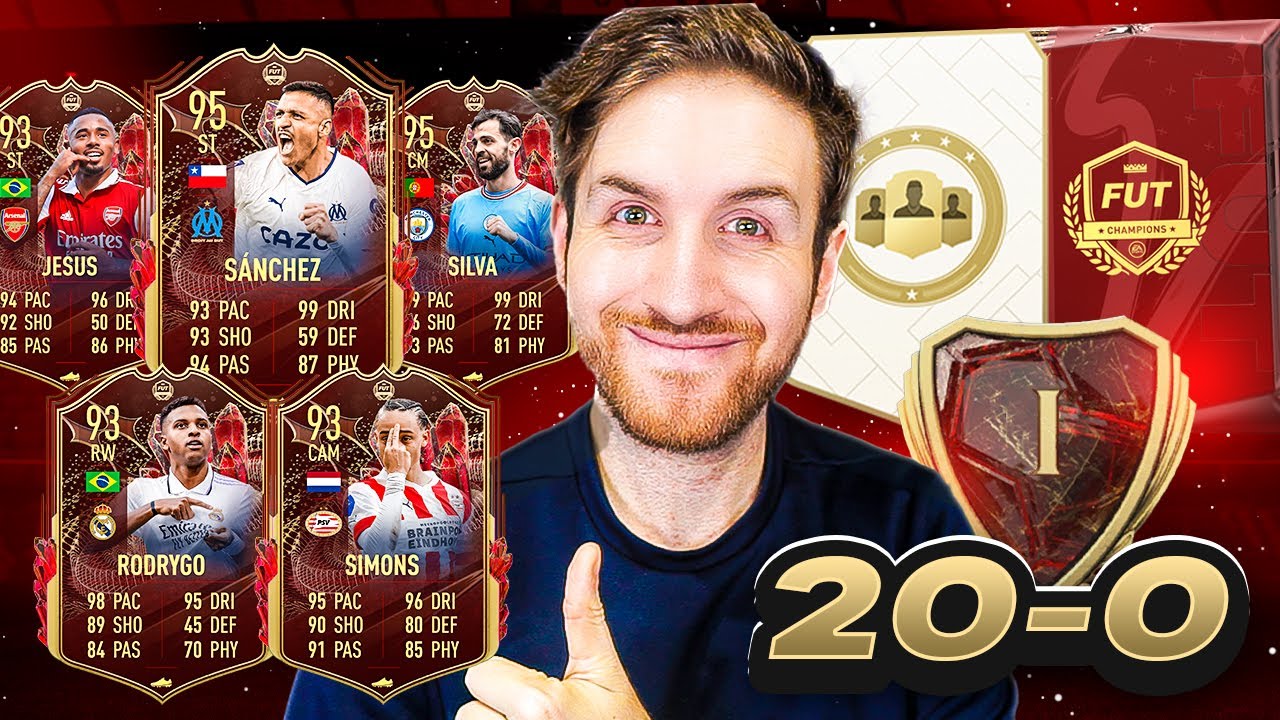 FIFA 23 20-0 Rank 1 Community TOTS FUT Champs Rewards!