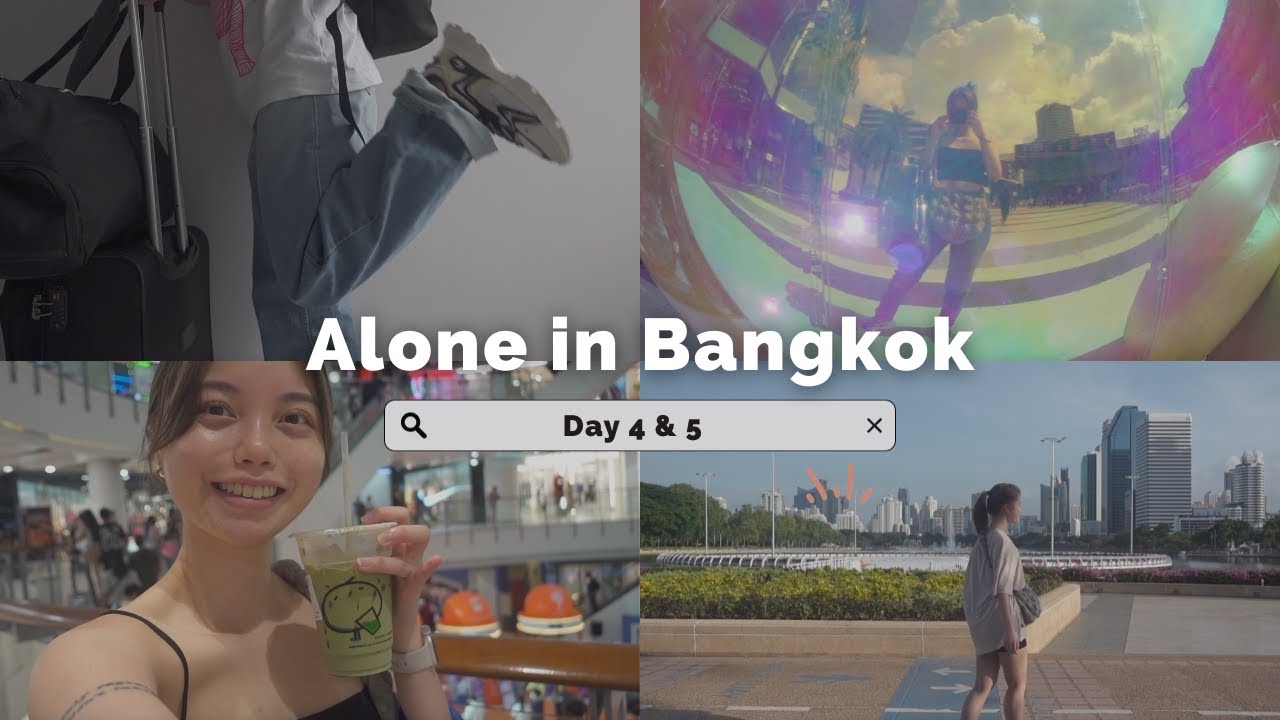 Alone in Bangkok Day 4 & 5 - Benchakitti Park, masseuse drama, Reflections