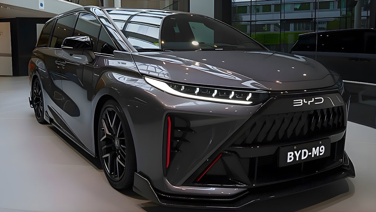 BYD M9 2026 года. ИДЕАЛЬНЫЙ роскошный минивэн (вам нужно это увидеть!)