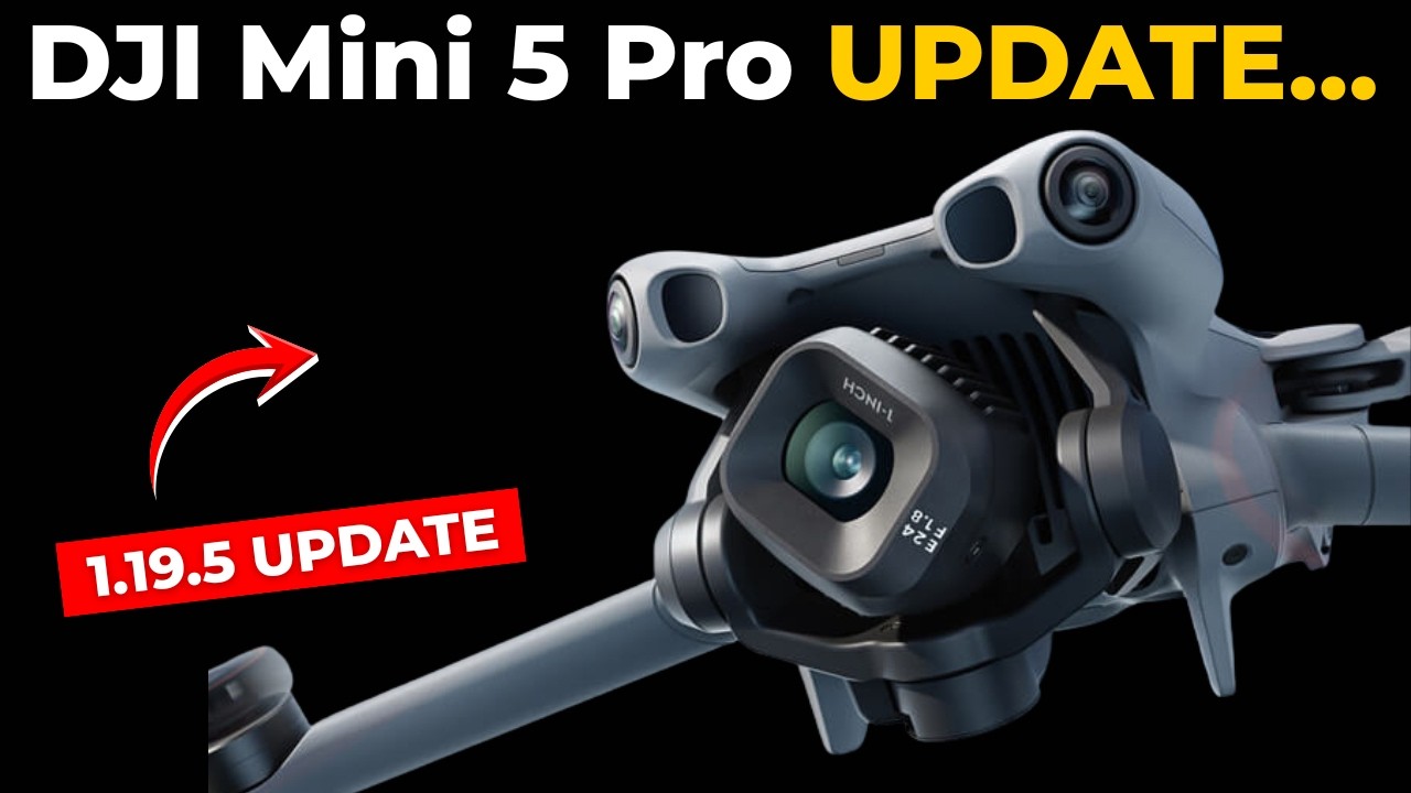 Обзор обновления DJI Mini 5 Pro до версии 1.19.5 – стоит ли его устанавливать?