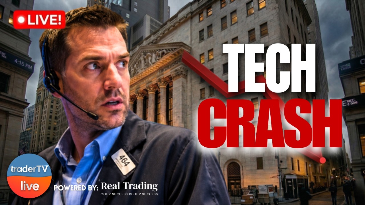 🔥 Big Tech Selloff Deepens as Oil Surges Above $100 | Stock Market Live