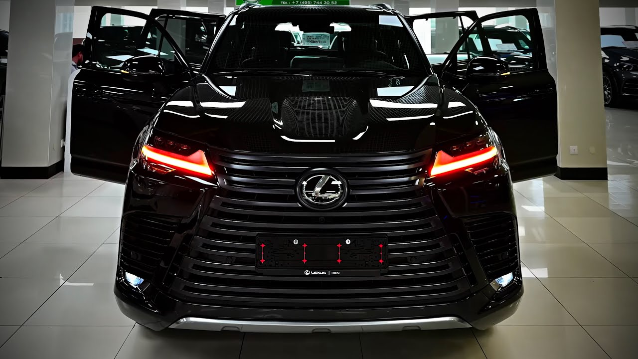 2025 Lexus LX600 VIP 4Seats : Caviar (Black) | The Grand King SUV