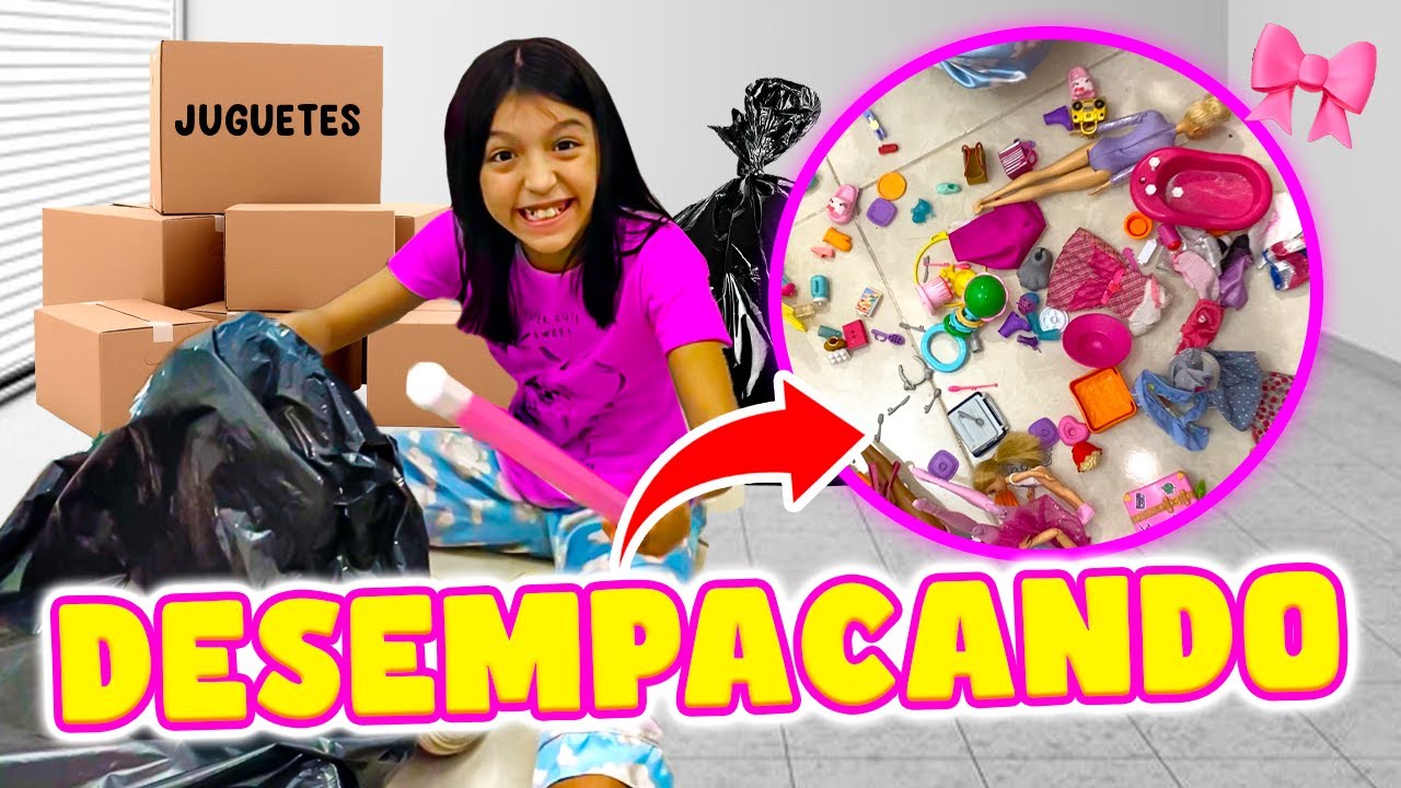 📦DESEMPACANDO LA MUDANZA!🏠JUGUETES,ROPA Y MAS!🧸lYo soy Aranza