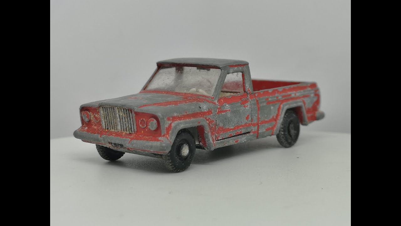 Matchbox No 71 Jeep Gladiator Restoration++