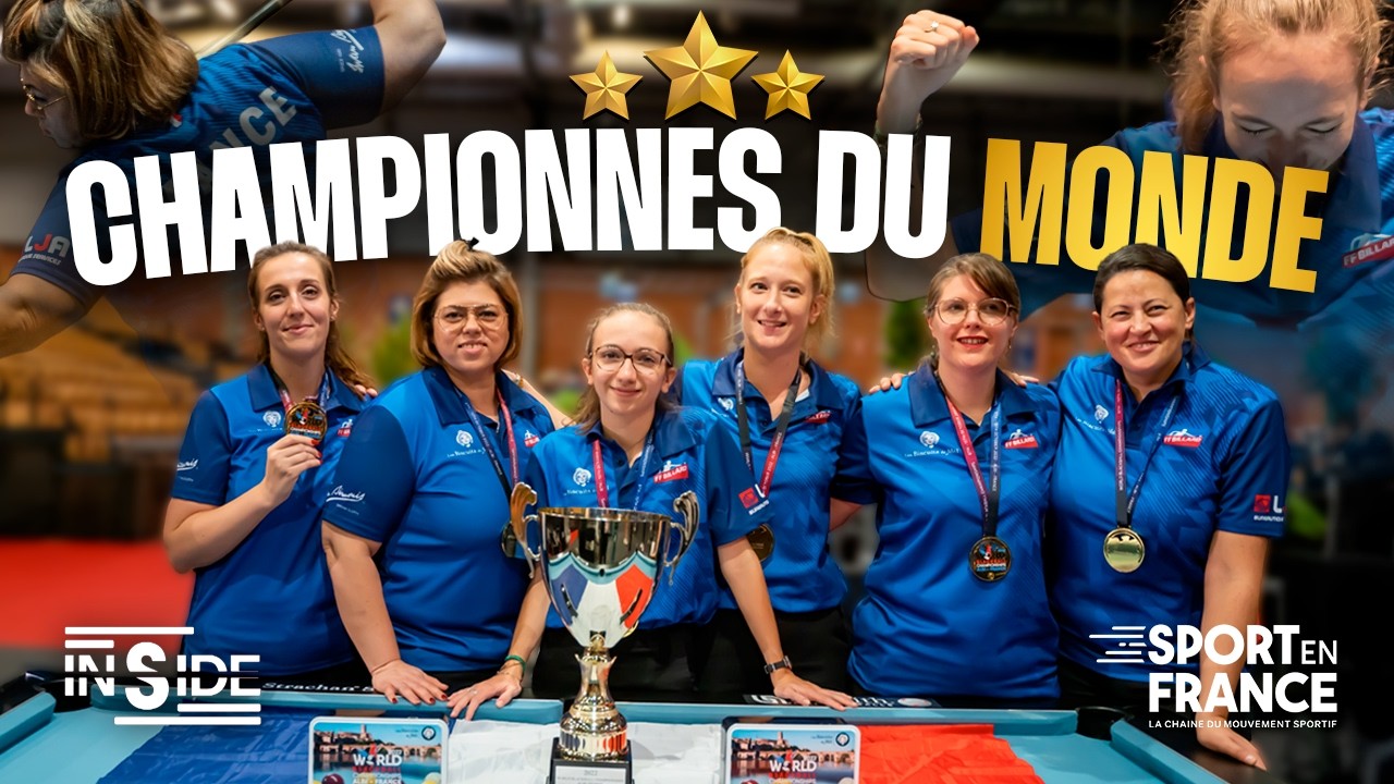 Des Femmes 3 Étoiles : en immersion avec les championnes du monde de billard blackball !