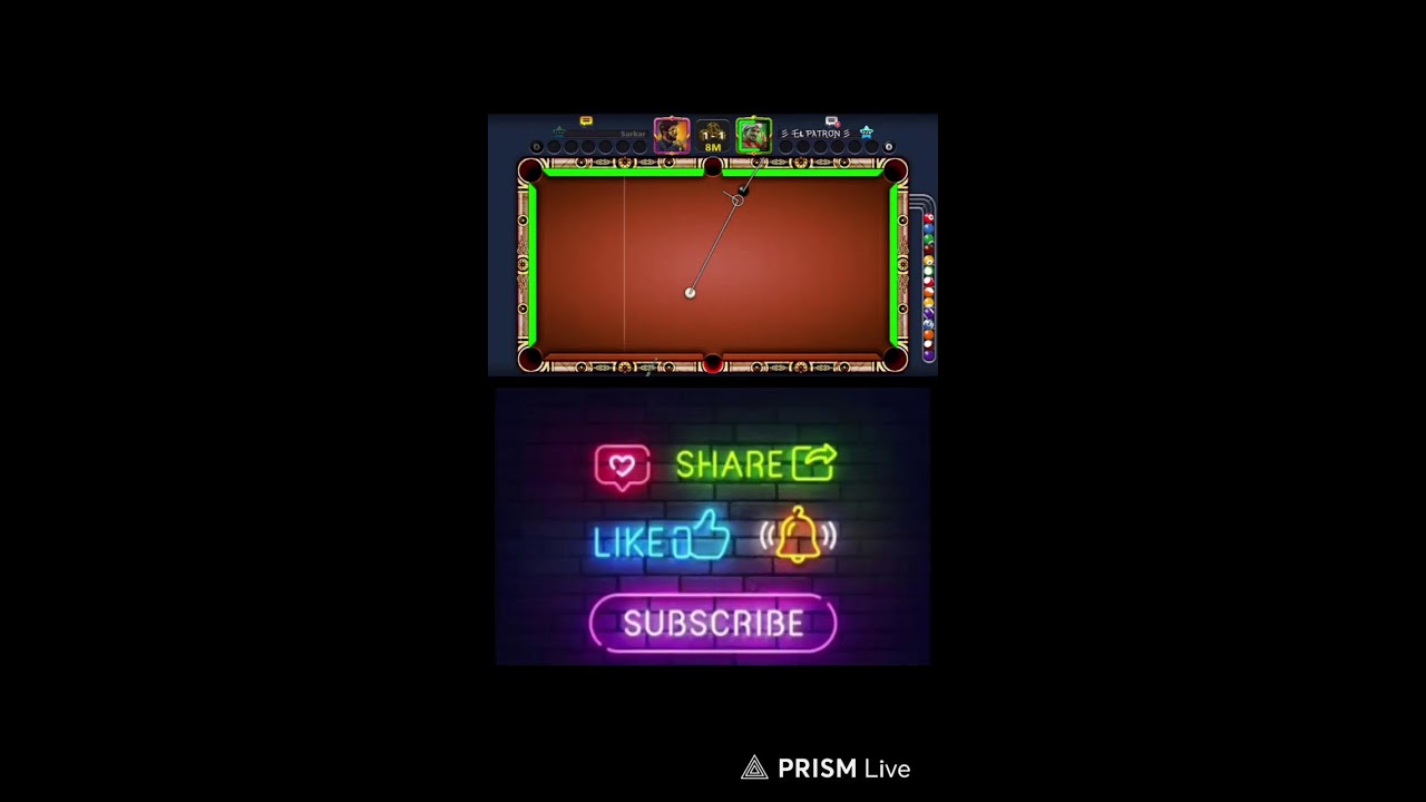 I AM BACK 8BALL POOL TRICK SHOT😎😱