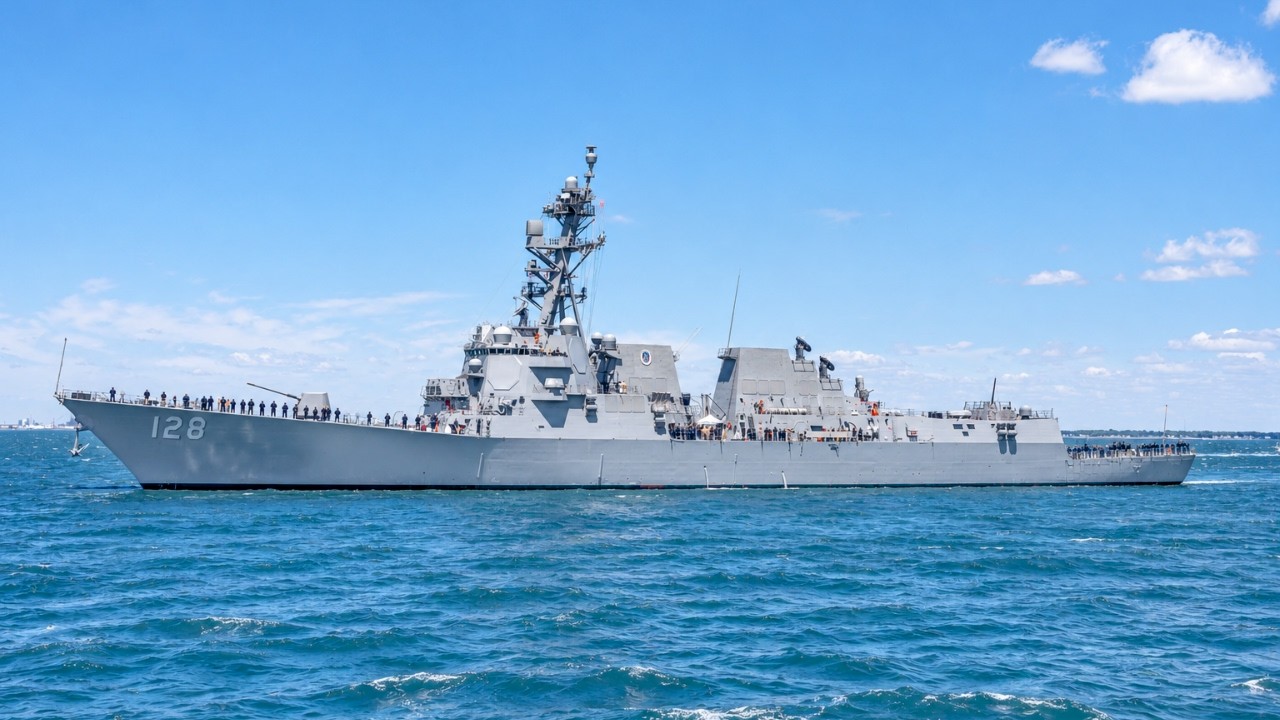 Новейший эсминец ВМС США вступает в строй &mdash; самый совершенный военный корабль на сегодняшний день