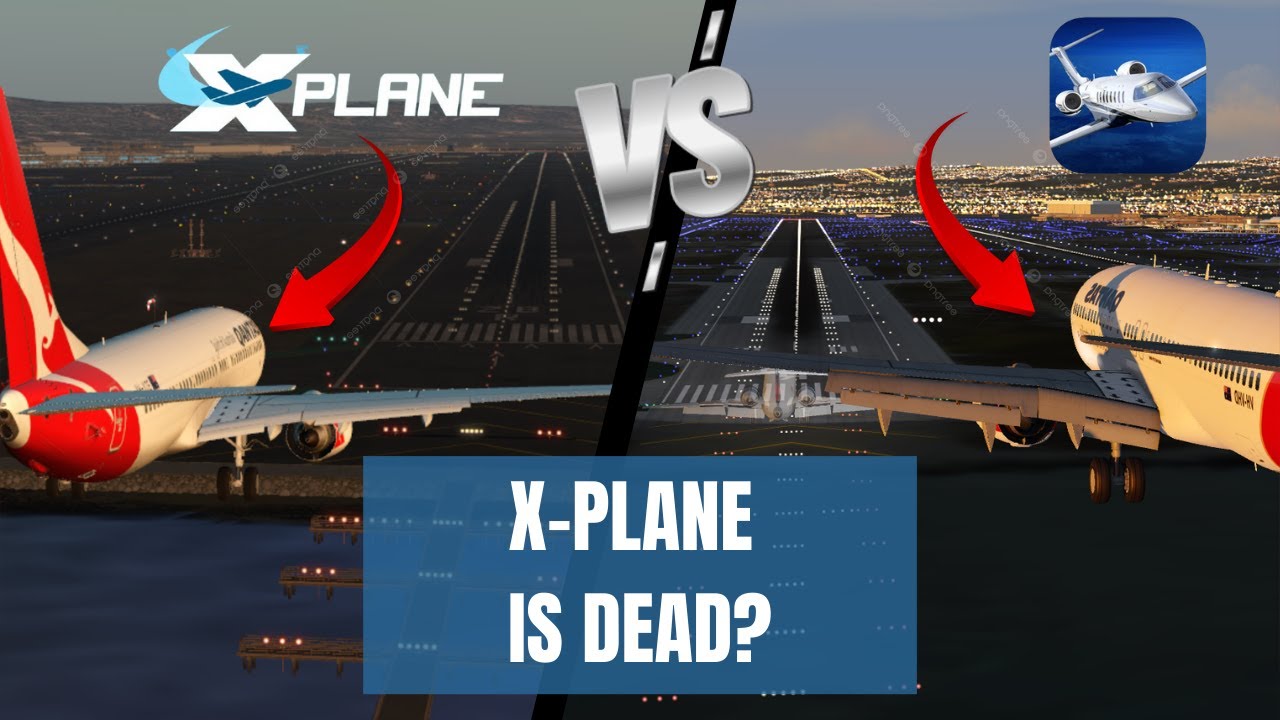 Действительно ли X-Plane мертв? AEROFLY против X-PLANE Flight Simulator