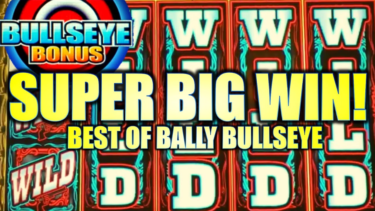 ★SUPER BIG WIN!★ LOCKED WILD REELS!! 😍 BEST OF BALLY BULLSEYE Slot Machine (BALLY / SG)