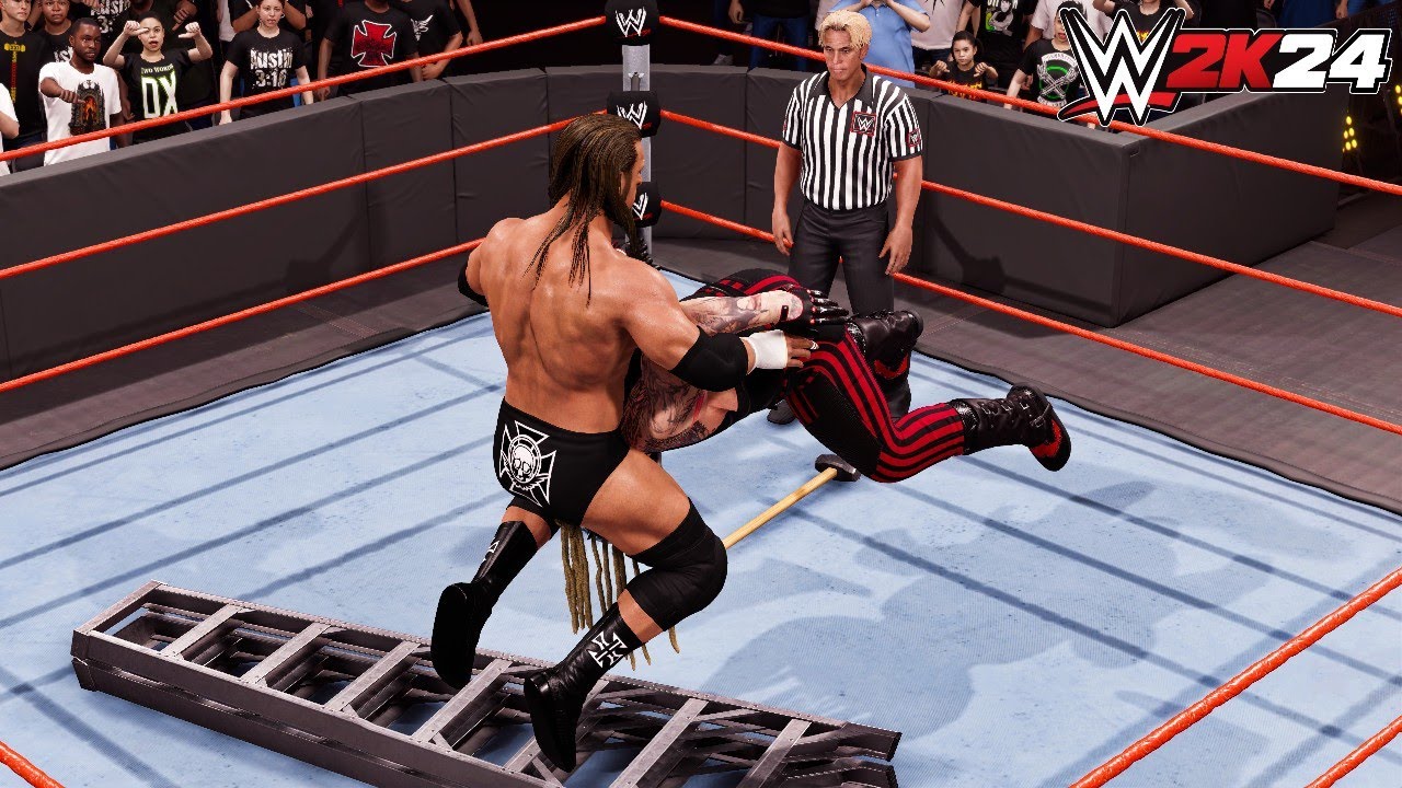 WWE 2k24 - Triple H '08 vs The Fiend: Extreme Rules Match at Raw 