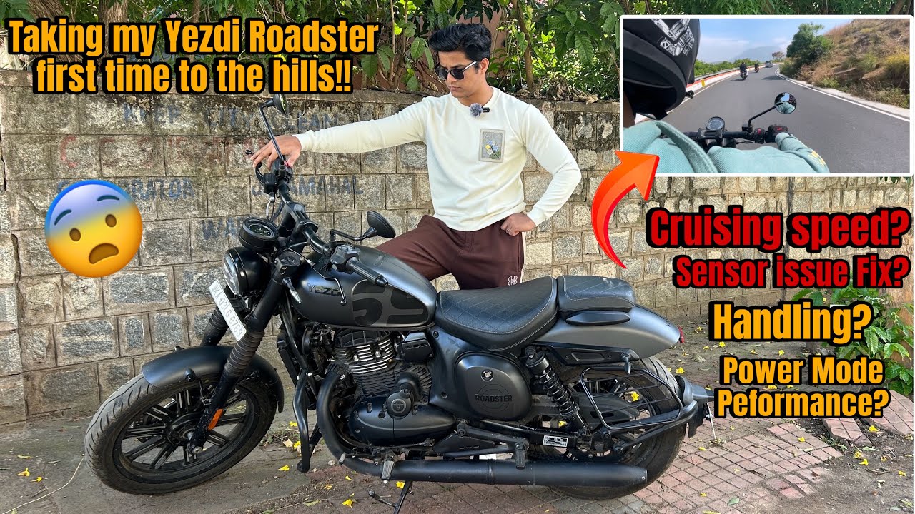 Yezdi Roadster Performance Review and 1500km Review😨| Drag Race with Hunter who wins? 😮 |