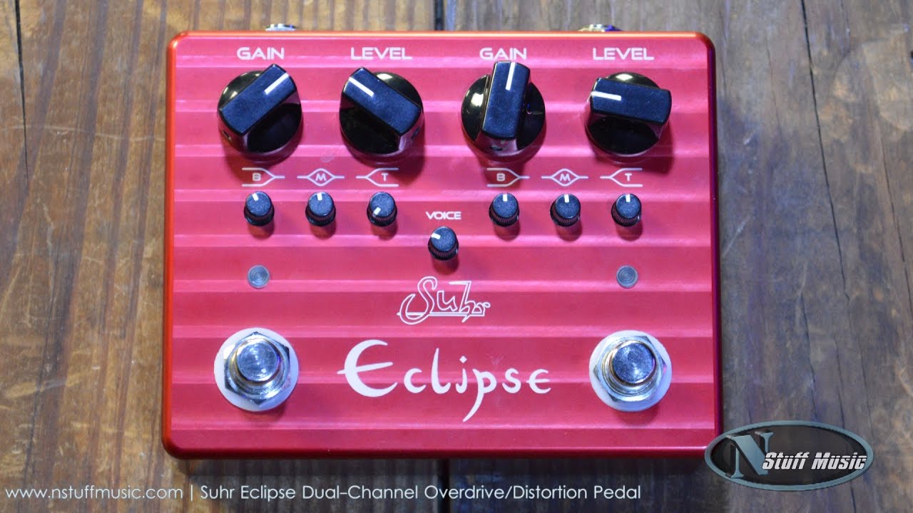 Suhr Eclipse Dual-Channel Overdrive/Distortion Pedal