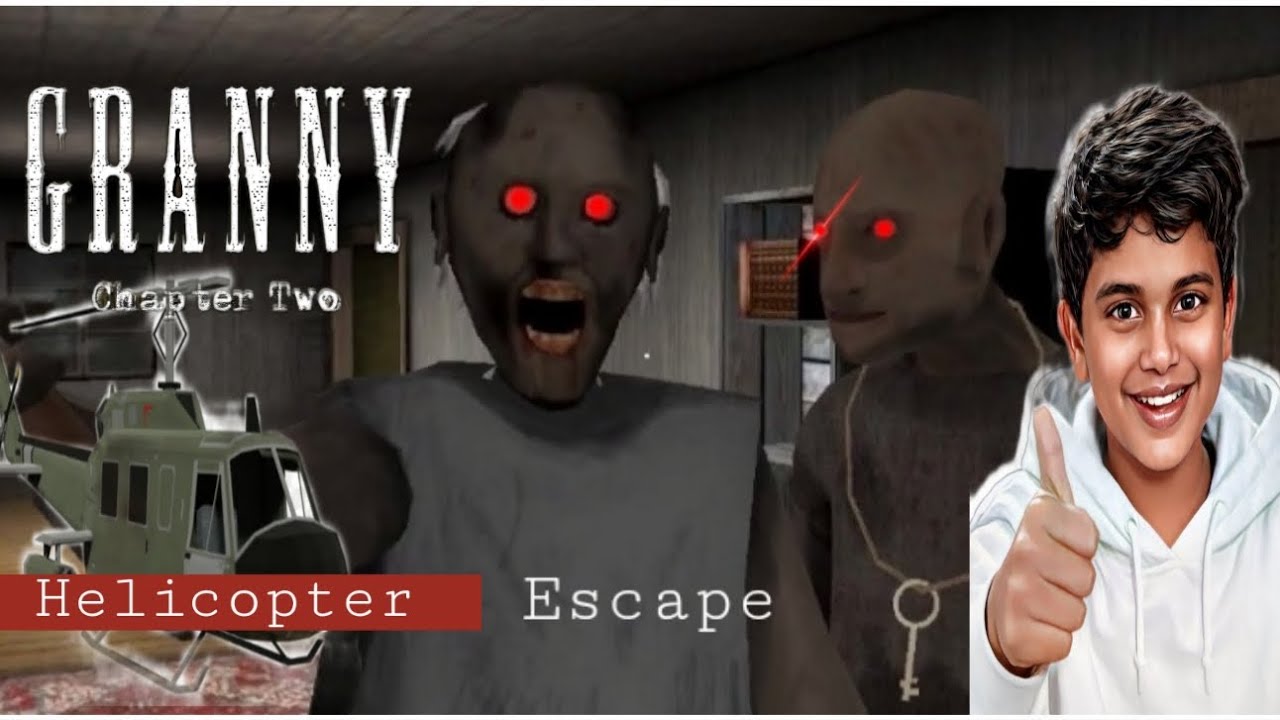 Granny chapter 2#Gameplay#Helicopter Escape#Rare Phoenix Xp