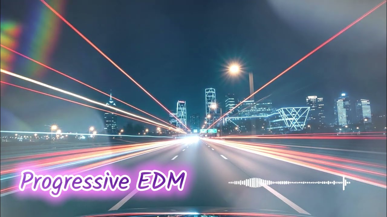 🎧 1 HOUR Progressive EDM 🌌 Night Flow Instrumental | Energía Progresiva ✨
