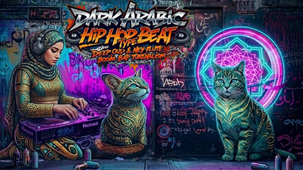 Dark Arabic Hip Hop Type Beat - 'Desert Nights' | Deep Oud & Ney Flute (Boom Bap Turntablism)
