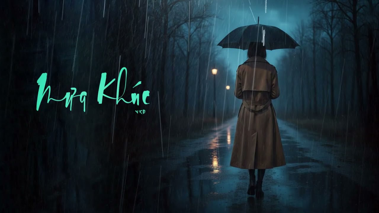MƯA KHÚC [ VKD ] -  NEW MELODY - Chiều mưa trên phố hoang, rạc rào những khúc oán than...