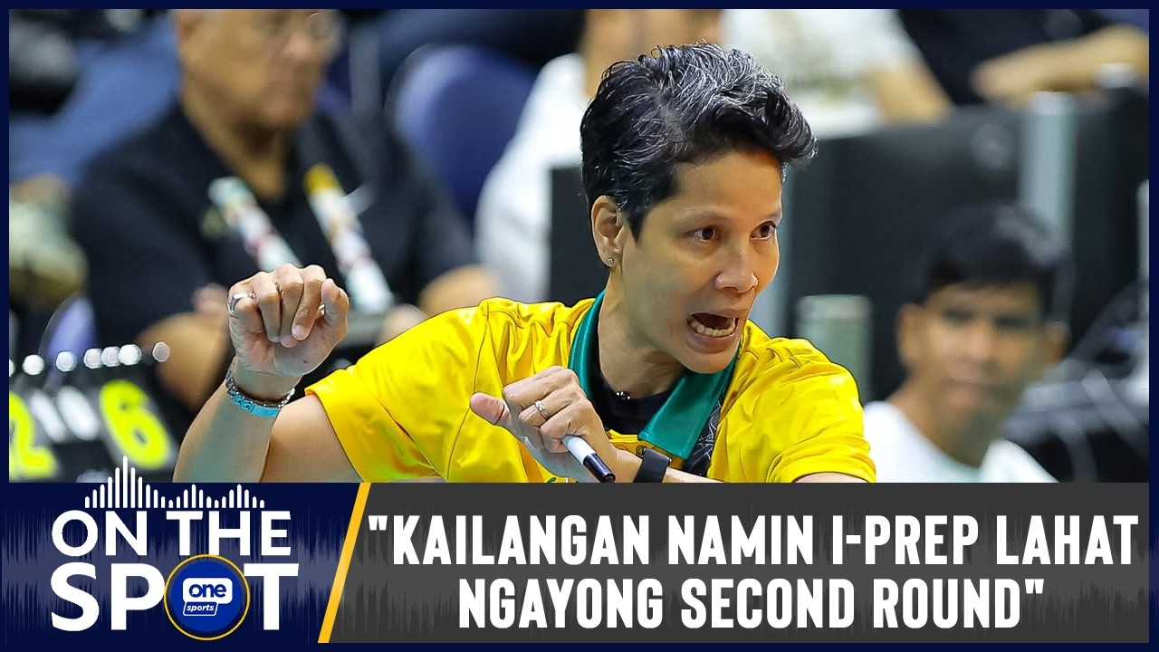 Coach Tina Salak on FEU’s focus as they head into Round 2 | #OSOnTheSpot