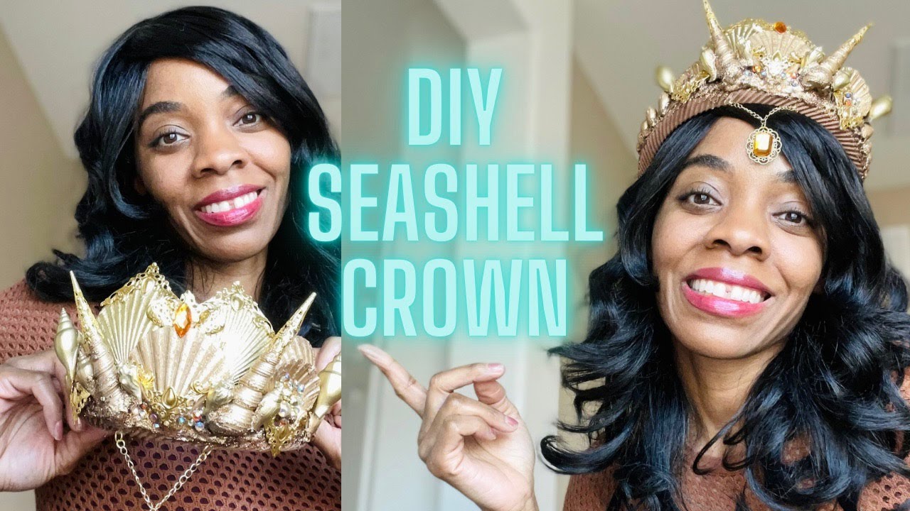 DIY Crown - SeaShell Crown - DIY Seashell Crown - DIY Mermaid Crown -
