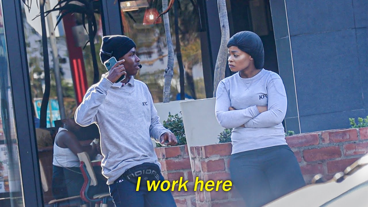 Pretending to work at KFC in South Africa