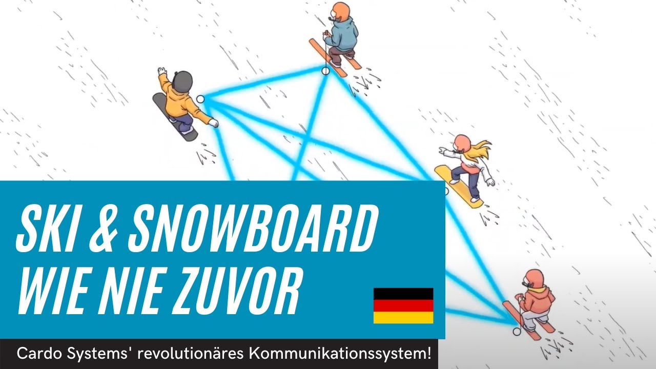 Skifahren und Snowboarden wie nie zuvor mit Cardo Systems revolution&auml;rem Kommunikationssystem!