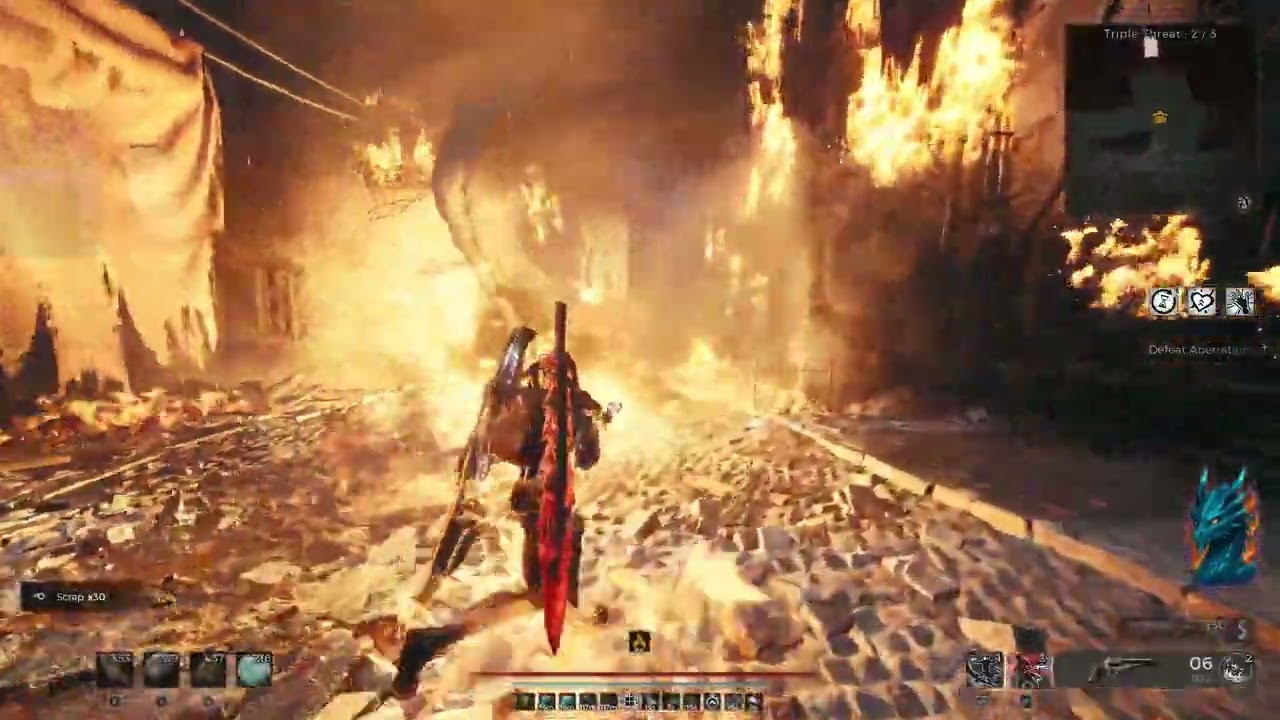 Remnant 2 Shenanigans: Apocalypse Boss Rush Triple Threat build demo: Quickdraw Jester of Flames