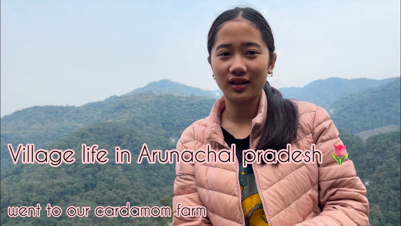 Village life in Arunachal pradesh 🌷|Went to our cardamom farm🧑‍🌾