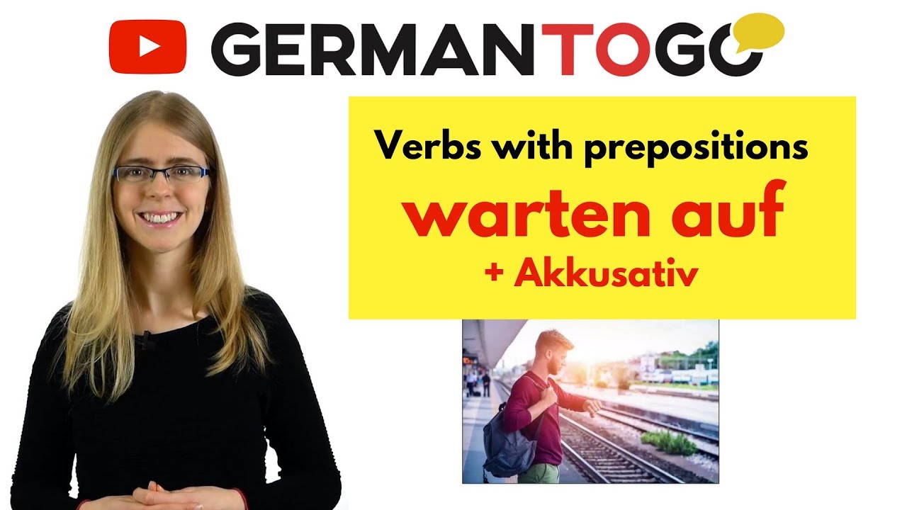 🌍 Day 323.2. - Verben mit Präpositionen / Verbs with prepositions: warten auf - B1 *German to Go*