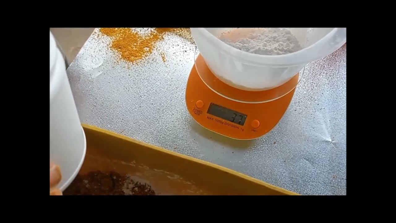 Como Fabricar una Torta de Polen casera de buena aceptacion en las colmenas (formula y colocacion)