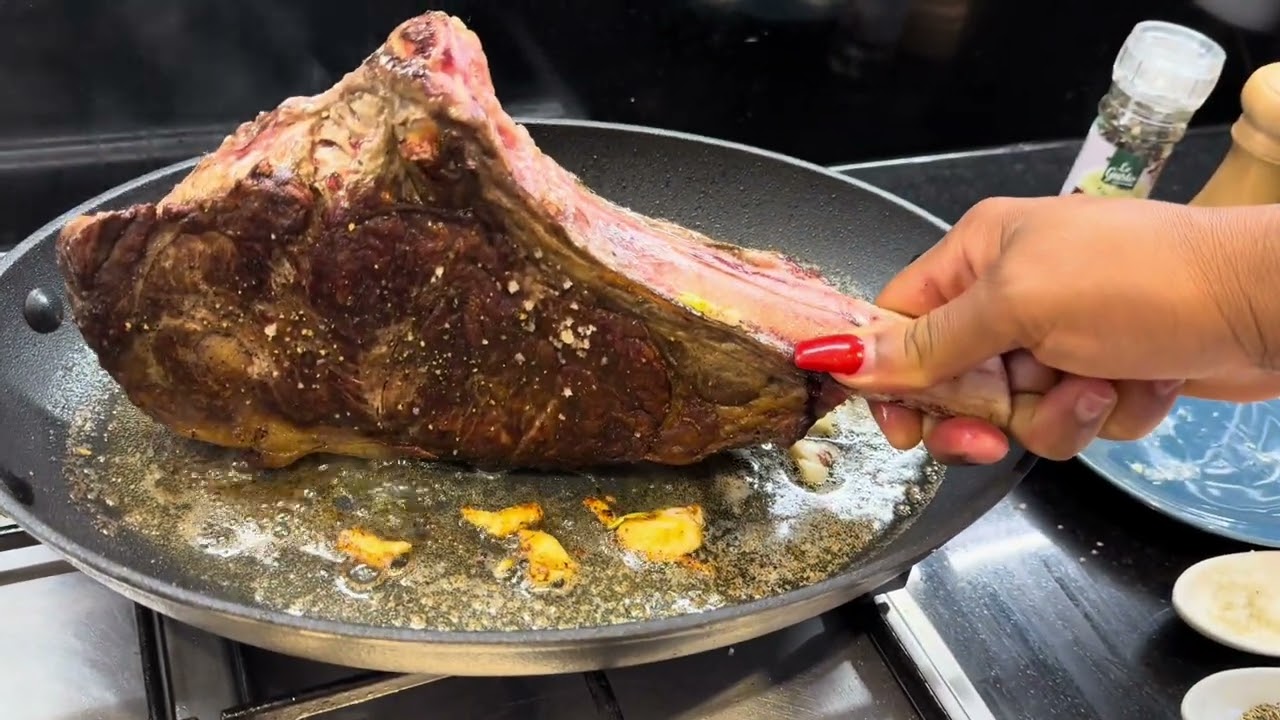 Vlog culinaire: Comment faire cuir une côte de Boeuf 