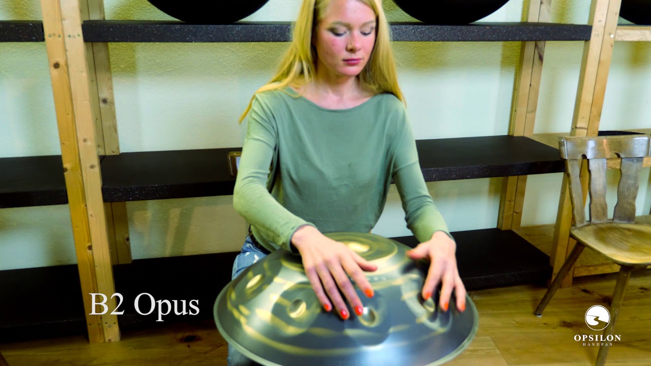 Handpan comparison - 7 Scales Kate Stone and Rafael Sotomayor | Opsilon Hanpan
