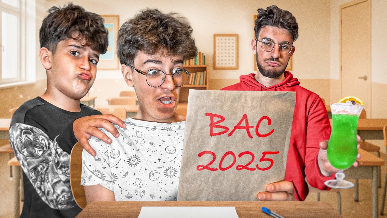 ON OBÉIT 24H A NOTRE FRÈRE POUR QU'IL RÉUSSISSE SON BAC ! Pas de vacances si il rate..