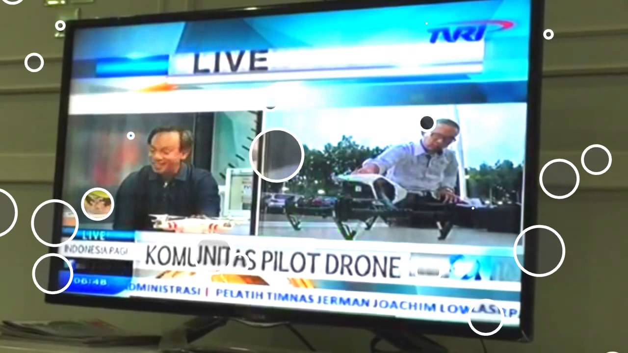 Asosiasi Pilot Drone Indonesia di TVRI