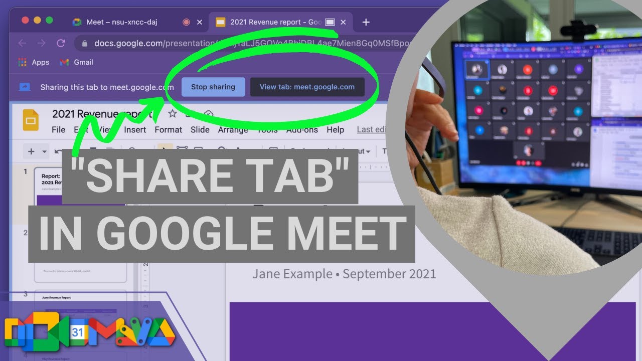 Share tab in Google Meet - What you need to know