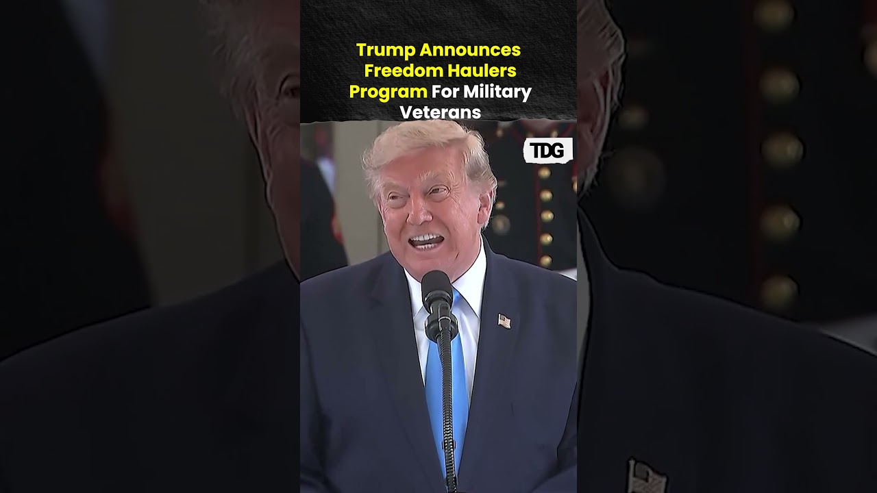 Трамп анонсировал программу Freedom Haulers для военных ветеранов