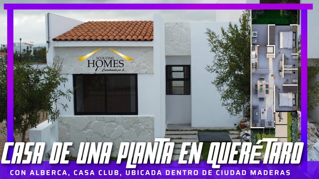 ¡Casa de UNA planta en Querétaro 2025! 🏡 Vive cómodo y sin escaleras por solo $1,750,000