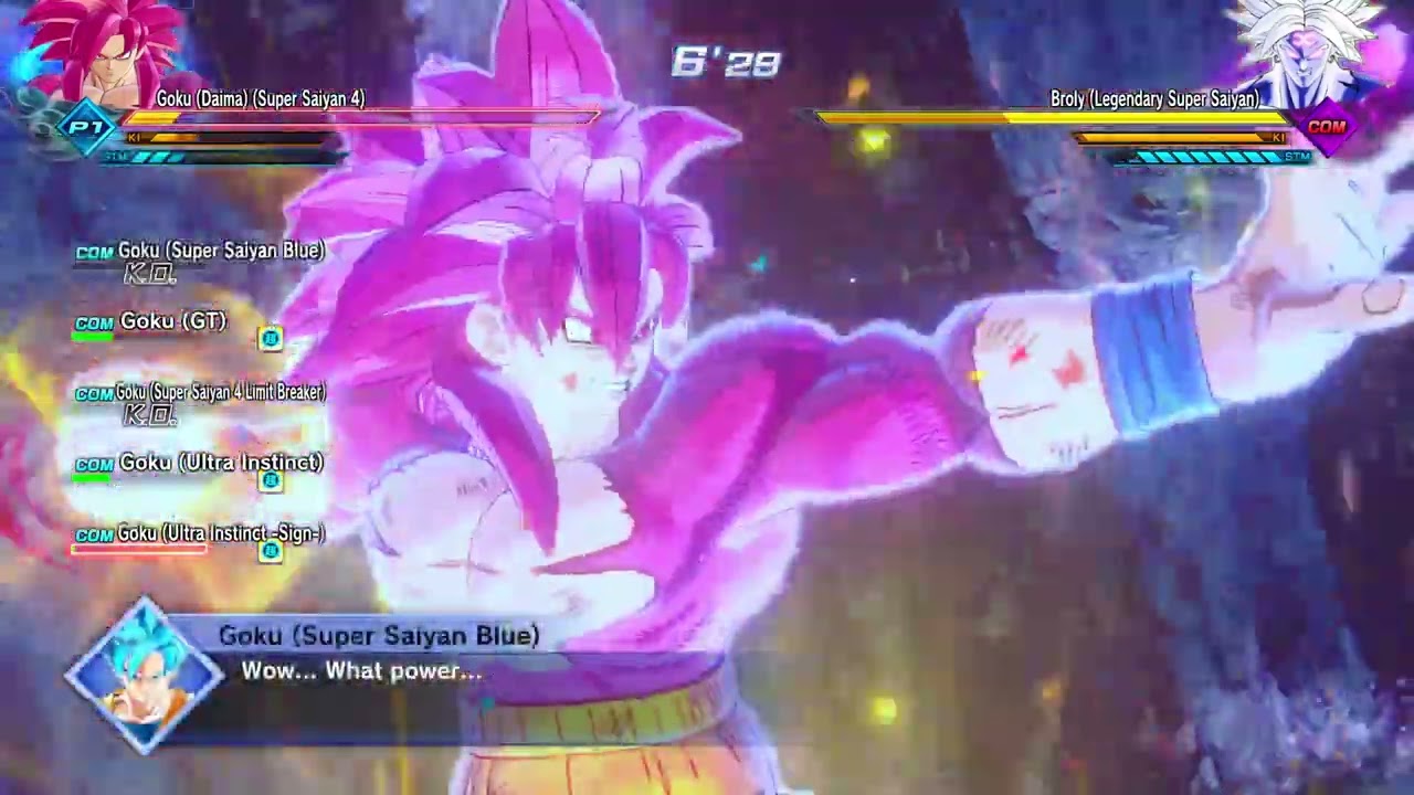Dragon Ball Xenoverse 2 Multiple Gokus Vs Broly