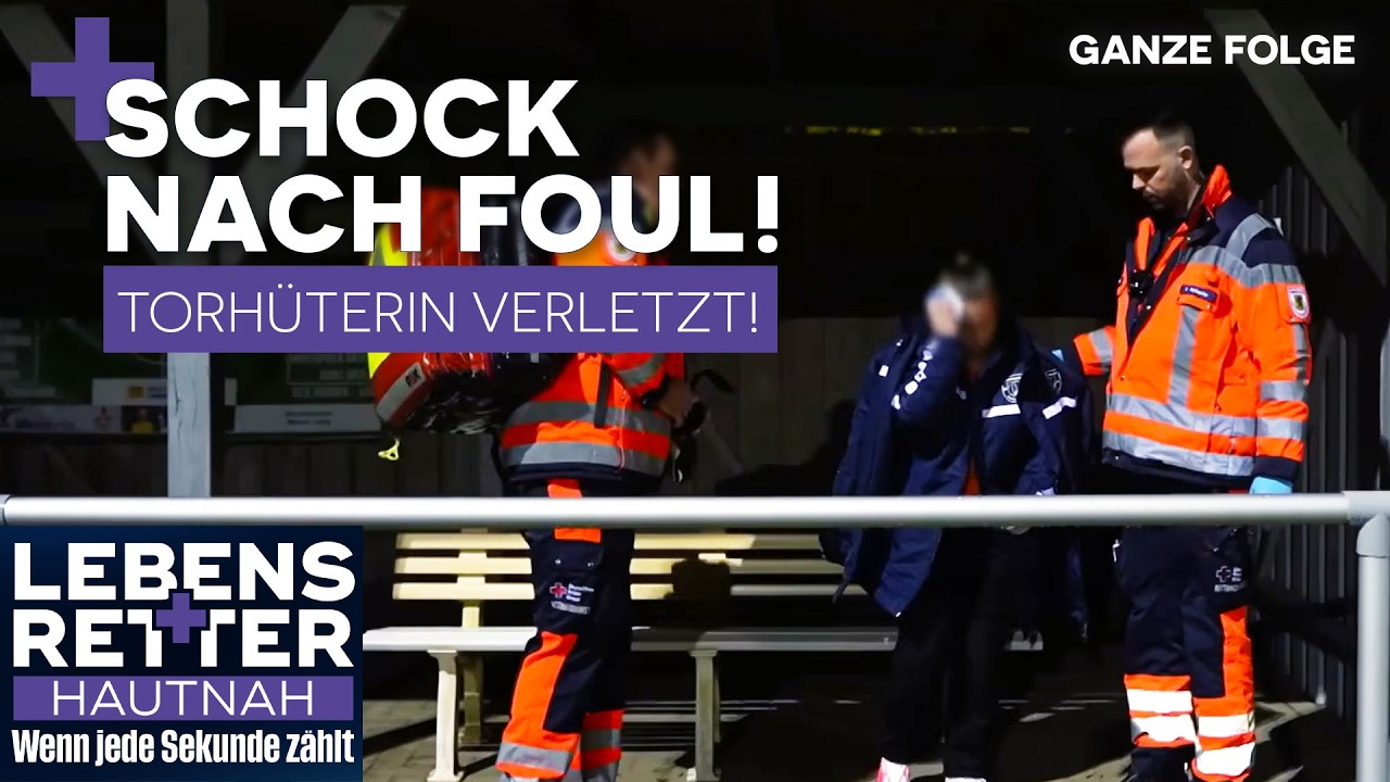 ALARM auf dem Fußballplatz: NOTFALL nach Kopf-Treffer! | Lebensretter hautnah