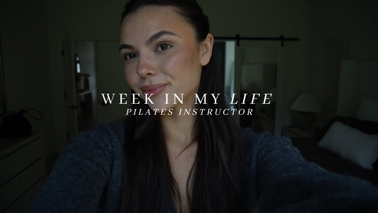Week in my life as a pilates instructor !!