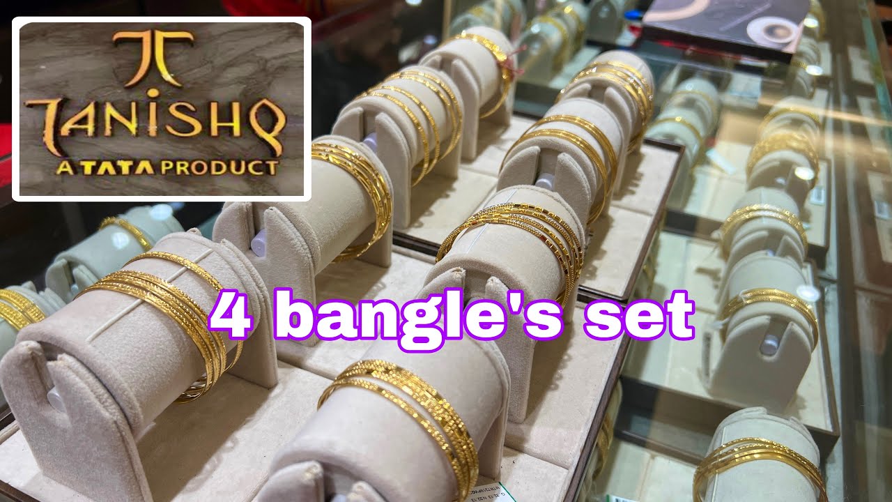 Kya Tanishq ke Making itna Ho Sakta Hai🙄🤔/4 bangles set gold designs/gold bangles with Price/deeya