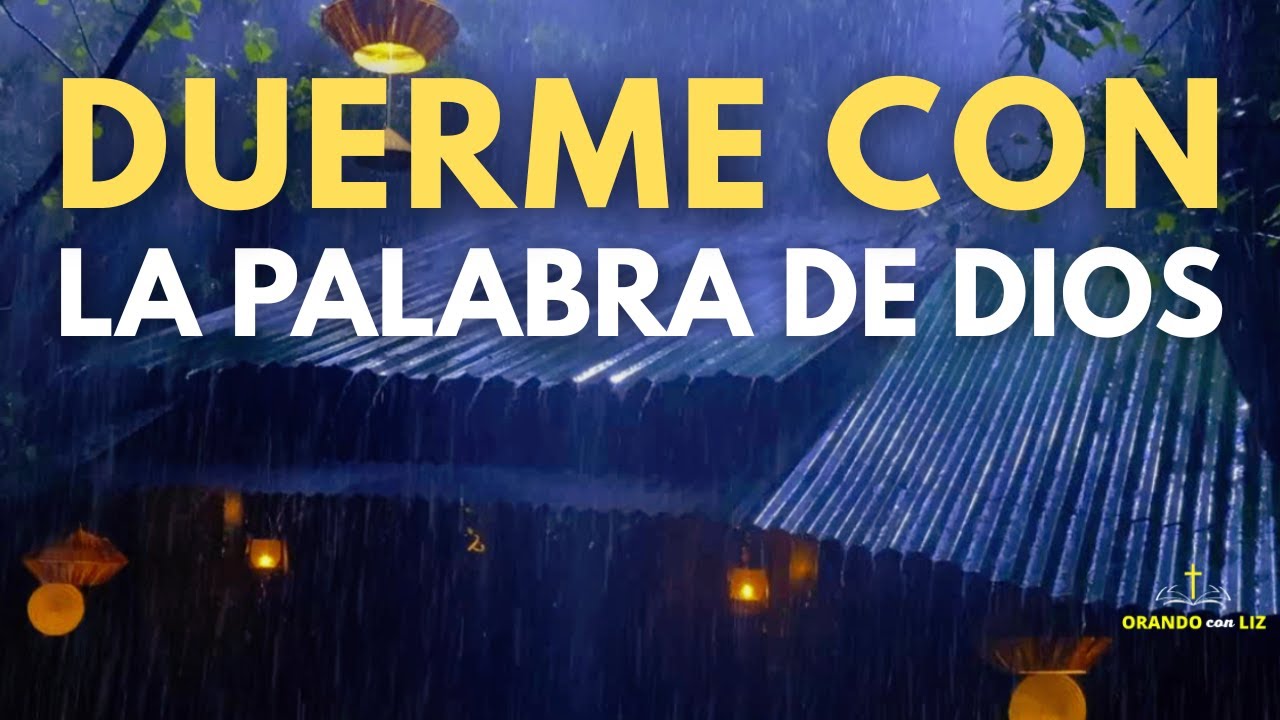Salmos y Proverbios para dormir | Lluvia para dormir | Biblia Hablada
