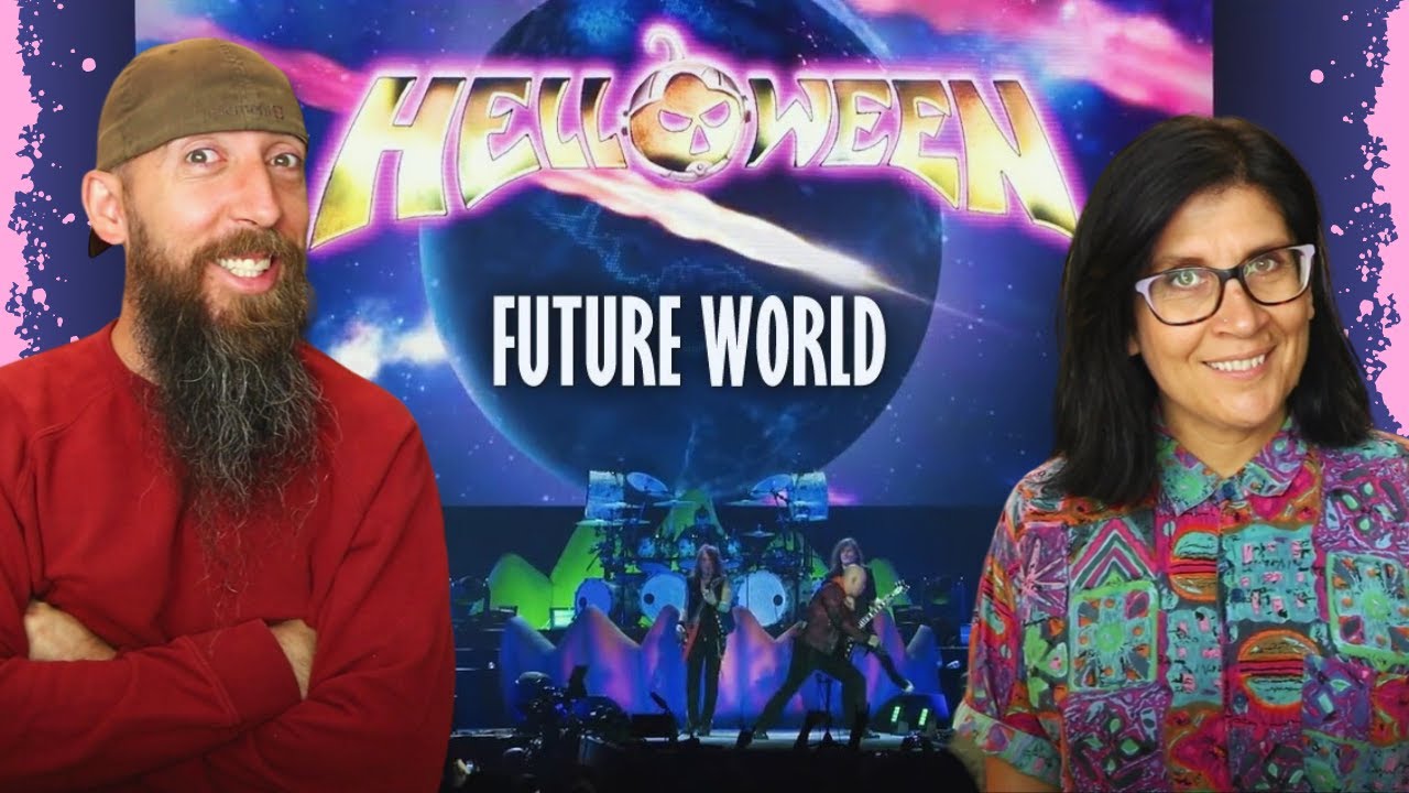 HELLOWEEN - Future World (REACTION) with my wife