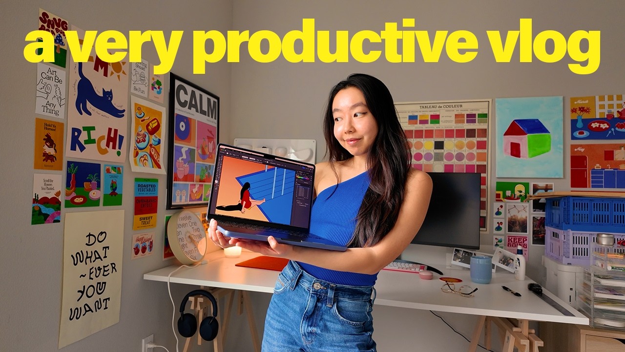 what I *actually* create as a freelance designer in LA | exciting announcement, creative process!