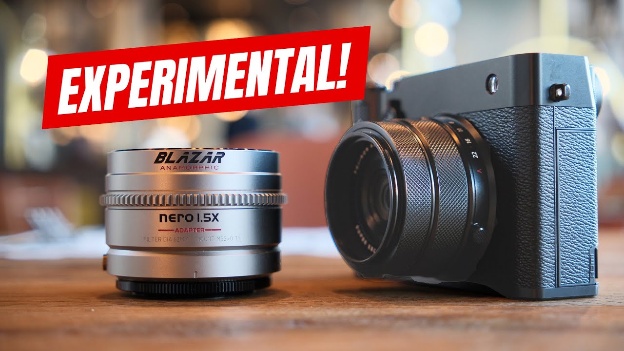 FUJIFILM GFX100RF for Anamorphic Filmmaking? Let's Give it a Try!
