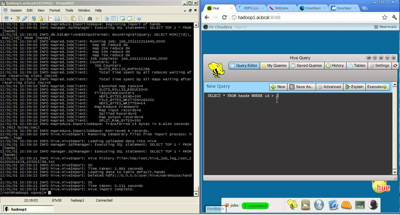 Live Action: Hadoop and SQL Server Connector