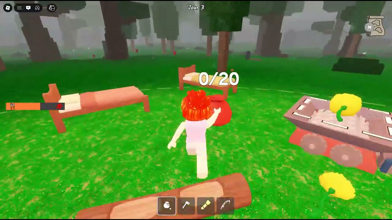 tuto pour survivre 99 nuits dans la foret